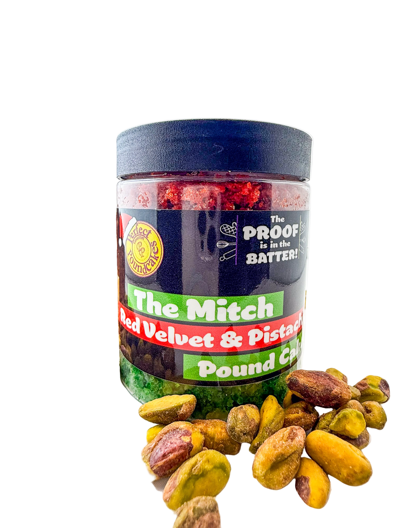 Bottoms up-The Mitch Pound Cake Jar