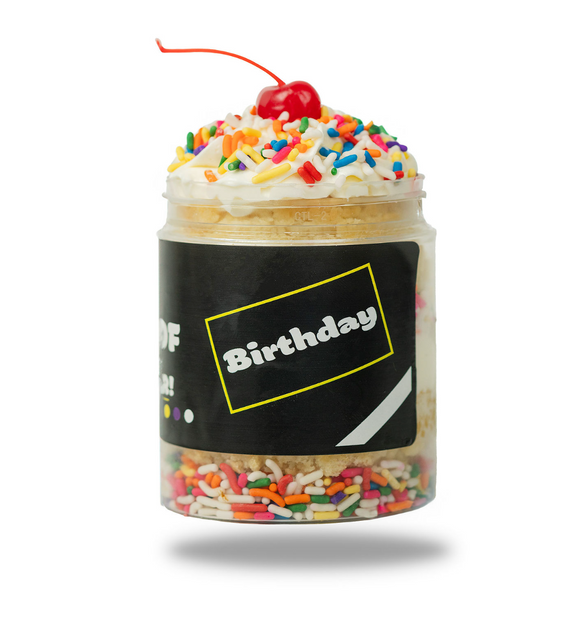 Birthday Pound Cake Jar